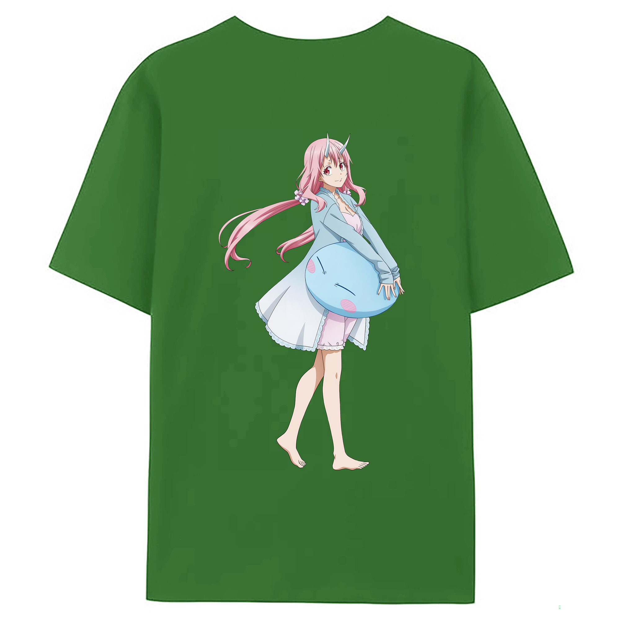 （画像用） 転スラ Regarding Reincarnated to Slime レディース半袖Tシャツ(バックプリント)